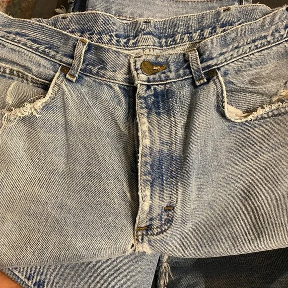 COPY - ✨LLBEAN Classic Vintage Super-Worn Broken-In Jeans Size 35x30 Unisex✨ - Picture 14 of 15